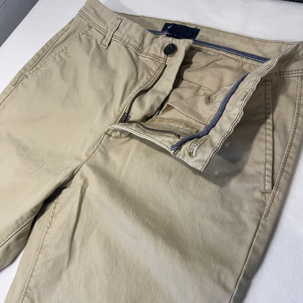 Aeropostale Mens Pants‎ Size 30/32 Skinny Leg Tan Khaki Pants